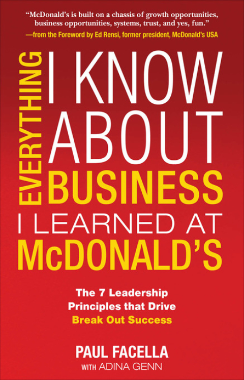 Book Everything I Know About Business I Learned at McDonalds free