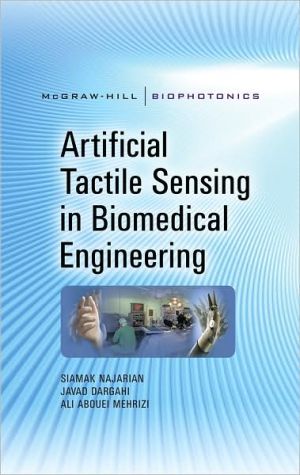Book Artificial Tactile Sensing in Biomedical Engineering (McGraw-Hill Biophotonics) free