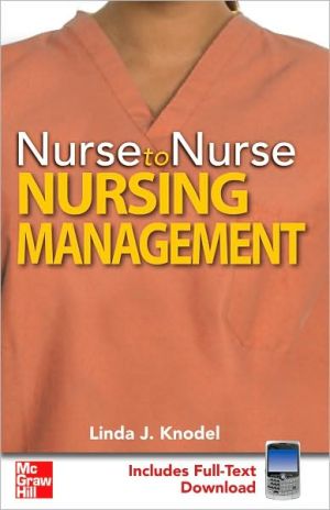 Book Nurse to Nurse Nursing Management free