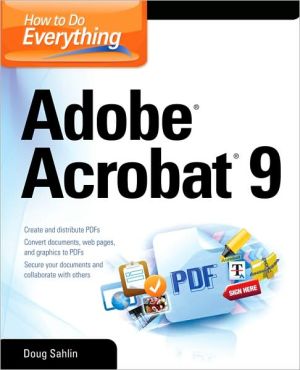 Book How to Do Everything: Adobe Acrobat 9 free
