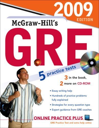 Book Mcgraw-hill's Gre, 2009 Edition free
