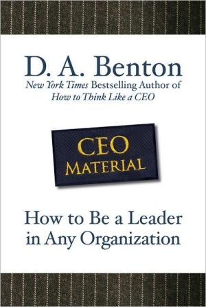 Book CEO Material: How to Be a Leader in Any Organization free