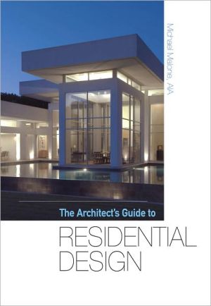 Book The Architect's Guide to Residential Design free