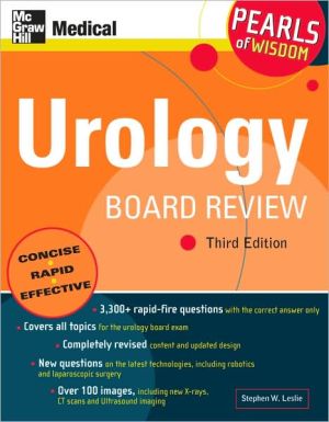 Book Urology Board Review: Pearls of Wisdom, Third Edition free