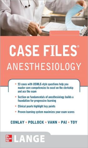 Book Case Files Anesthesiology (LANGE Case Files) free