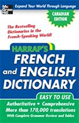 Book Harrp's French and English Disctionary (Canadian Edition) free