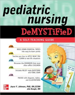 Book Pediatric Nursing Demystified free