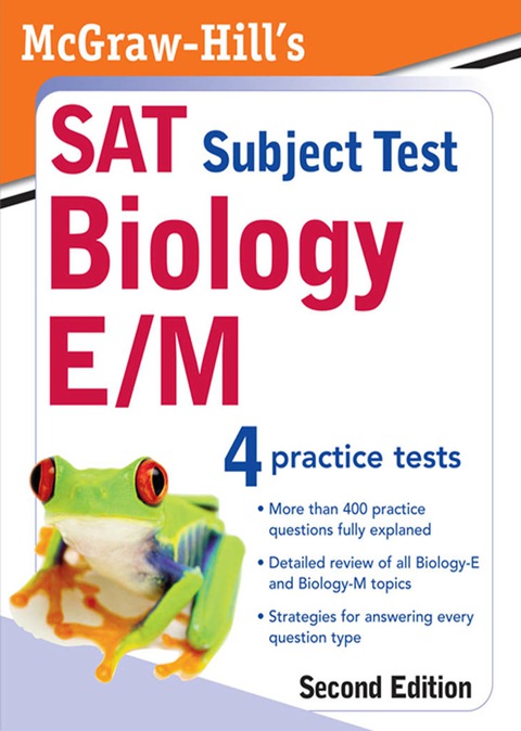 Book McGraw-Hill's SAT Subject Test: Biology E/M, 2/E free