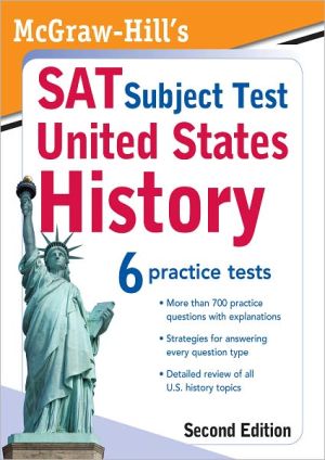 Book McGraw-Hill's SAT Subject Test: United States History 2/E free