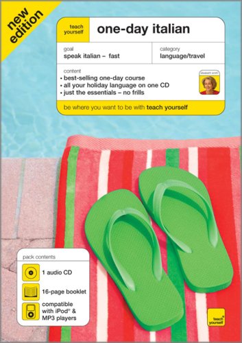 Book Teach Yourself One-Day Italian (TY: Language Guides) free