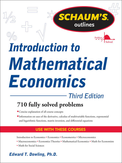 Book Schaum's Outline of Introduction to Mathematical Economics, 3rd Edition (Schaum's Outlines) free