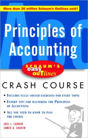 Book Schaum's Easy Outline of Accounting free