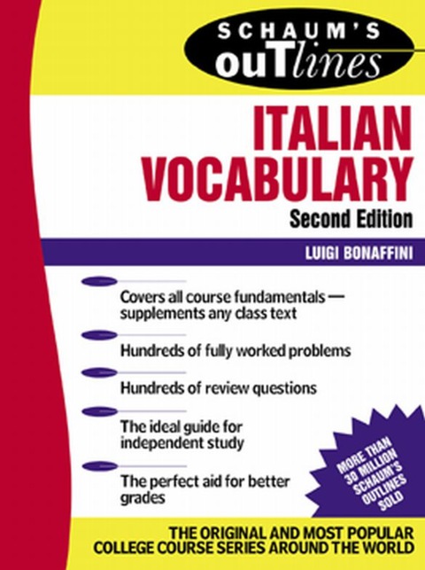 Book Schaum's Outline of Italian Vocabulary, Second Edition free