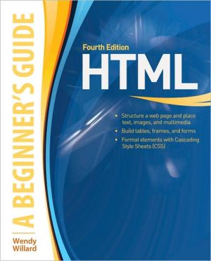 Book HTML A Beginner's Guide free