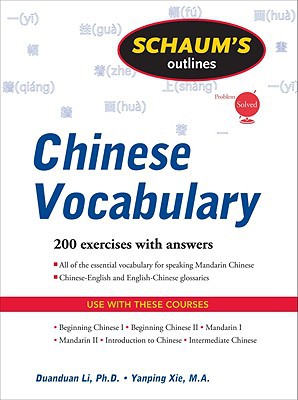 Book Schaum's Outline of Chinese Vocabulary (Schaum's Outlines) free