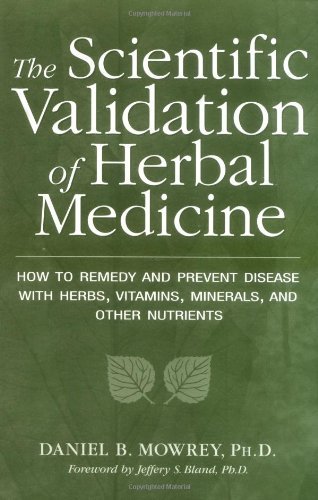 Book Scientific Validation of Herbal Medicine free