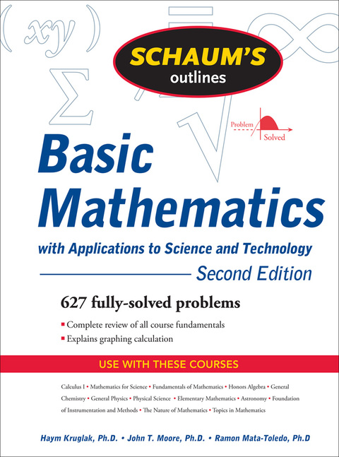 Book Schaum's Outline of Basic Mathematics with Applications to Science and Technology free