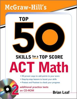Book McGraw-Hill's Top 50 Skills for a Top Score: ACT Math free