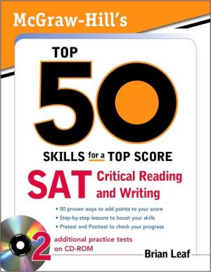 Book McGraw-Hill's Top 50 Skills for a Top Score: SAT Critical Reading and Writing free