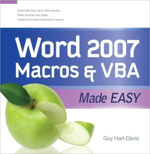 Book Word 2007 Macros & VBA Made Easy (Made Easy Series) free