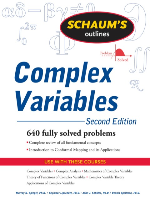 Book Schaum's Outline of Complex Variables, 2ed (Schaum's Outlines) free