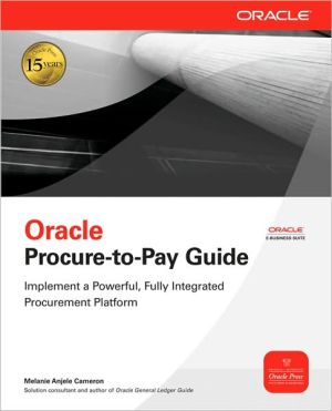 Book Oracle Procure-to-Pay Guide (Oracle Press) free