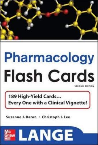 Book Lange Pharmacology Flash Cards free