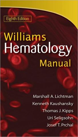 Book Williams Manual of Hematology, Eighth Edition free