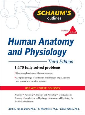 Book Schaum's Outline of Human Anatomy and Physiology, Third Edition (Schaum's Outline Series) free