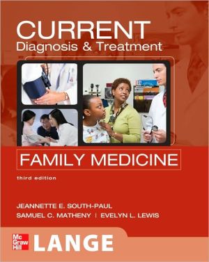 Book CURRENT Diagnosis & Treatment in Family Medicine, Third Edition (LANGE CURRENT Series) free