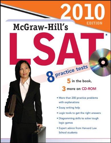 Book Mcgraw-hill's Lsat With Cd-rom, 2010 Edition (mcgraw-hill's Lsat (w/cd)) free