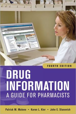 Book Drug Information: A Guide for Pharmacists, Fourth Edition (Drug Information (McGraw-Hill)) free