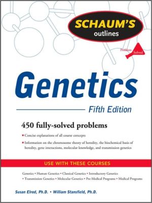 Book Schaum's Outline of Genetics, Fifth Edition (Schaum's Outlines) free
