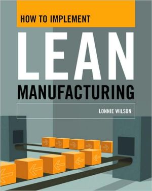 Book How To Implement Lean Manufacturing free