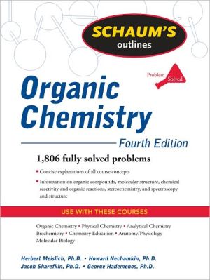 Book Schaum's Outline of Organic Chemistry, Fourth Edition free