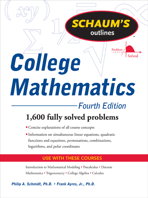 Book Schaum's Outline of College Mathematics, Fourth Edition (Schaum's Outlines) free
