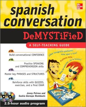 Book Spanish Conversation Demystified with Two Audio CDs free