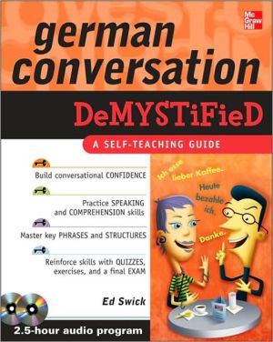 Book German Conversation Demystified with Two Audio CDs free