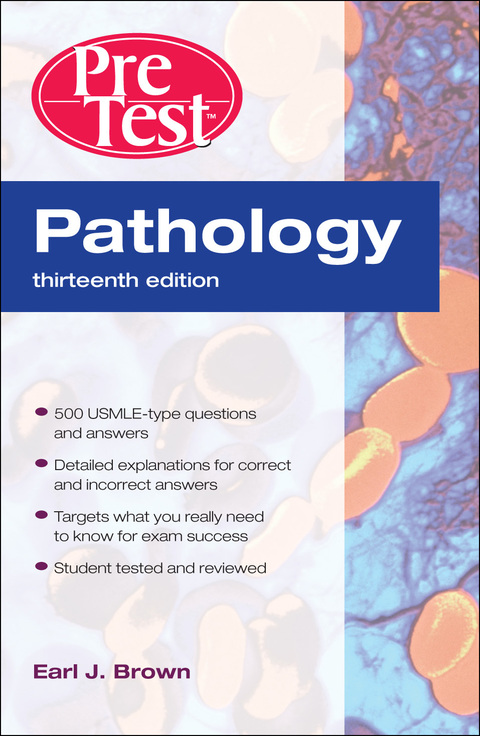 Book Pathology: PreTest Self-Assessment and Review, Thirteenth Edition free
