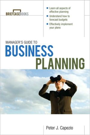 Book Manager's Guide to Business Planning (Briefcase Books (Paperback)) free