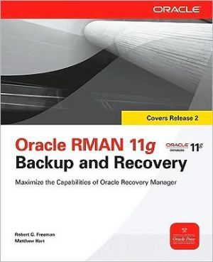 Book Oracle RMAN 11g Backup and Recovery free