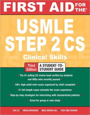 Book First Aid for the USMLE Step 2 CS, Third Edition free
