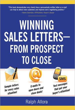 Book Winning Sales Letters From Prospect to Close free