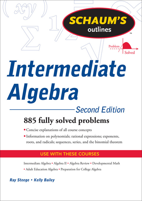 Book Schaum's Outline of Intermediate Algebra, Second Edition (Schaum's Outlines) free