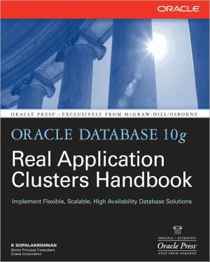 Book Oracle Database 10g Real Application Clusters Handbook (Oracle Press) free