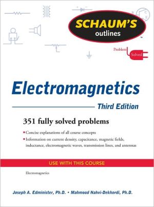 Book Schaum's Outline of Electromagnetics, Third Edition free