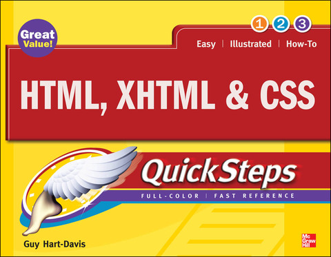 Book HTML, XHTML & CSS QuickSteps free