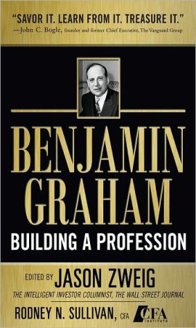 Book Benjamin Graham, Building a Profession: The Early Writings of the Father of Security Analysis free