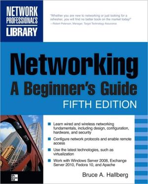 Book Networking, A Beginner's Guide, Fifth Edition (Networking Professional's Library) free