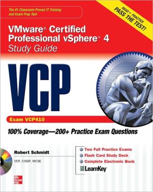 Book VCP VMware Certified Professional vSphere 4 Study Guide (Exam VCP410) (Certification Press) free